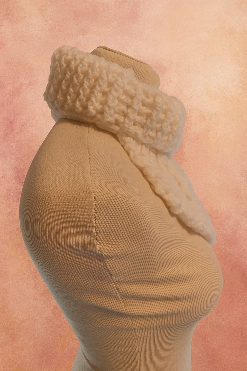 Col bandana blanc Taille S